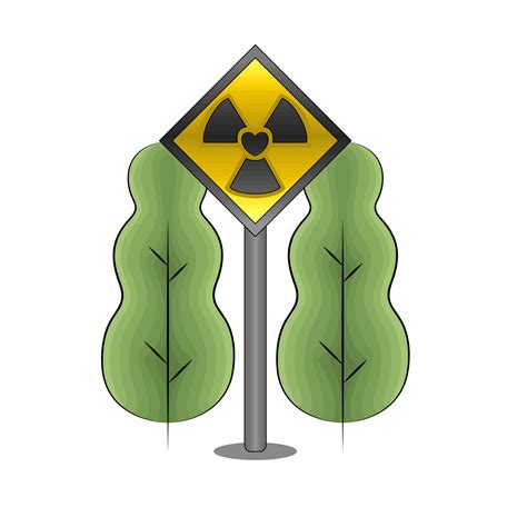 illustration  radiation symbol  png