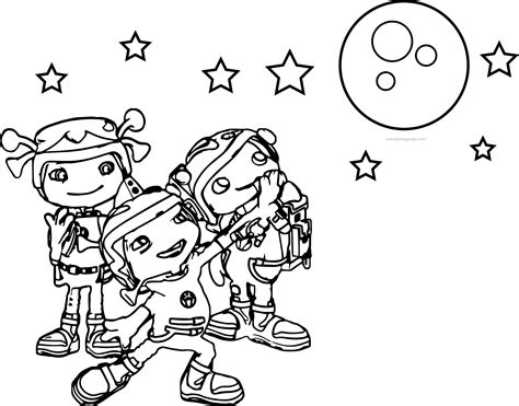 awesome floogals  moon coloring page moon coloring pages