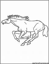 Horse Gallop sketch template