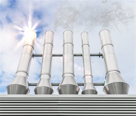 exhaust gases stock photo image  symbol emission