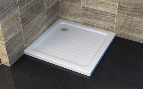 square acrylic anti slip shower tray china shower plate  shower base