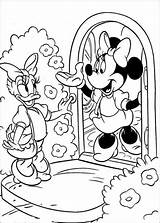 Minnie Coloring Pages Daisy Lets Getdrawings Printable Getcolorings sketch template
