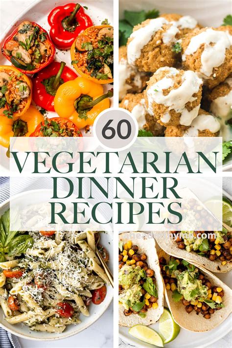 easy vegetarian dinner recipes   thyme