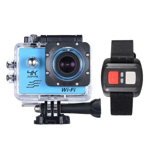 lcd screen wifi sports action camera  zoom wide angle  fps p fps mp
