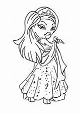 Bratz Coloring Pages Printable Kids Color Girls Colouring sketch template