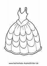 Brautkleid Kleider Abendkleid Ausmalen Kleid Ausmalbild Bekleidung Kostenlose sketch template