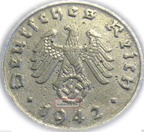 germany  reichspfennig coin rare german  reich ww coin