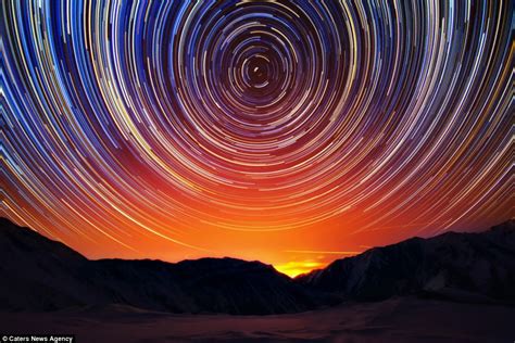 spinning   skies  cosmic ballet   stars captured   amateur photographer
