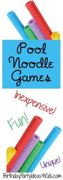 over 20 of the best pool noodle games no pool required all on one page print it out and be