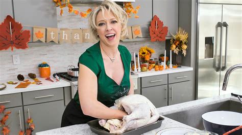 dee williams stuffing her thanksgiving puss