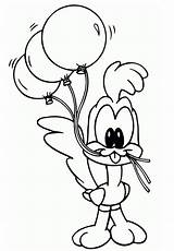 Colorat Baloane Looney Tunes Pages Tigrisor Ro Plansa Desenelor Bebelusii Desene Planse sketch template