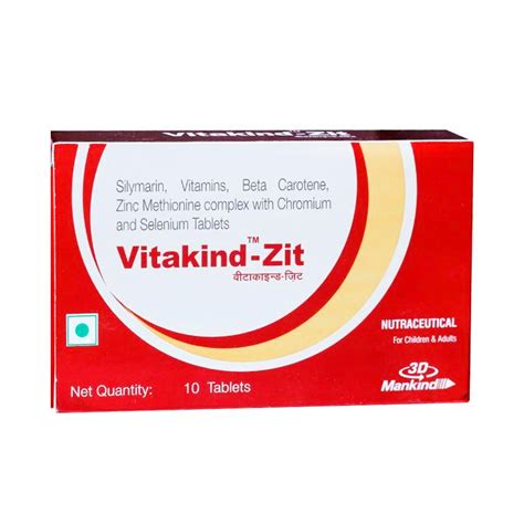 vitakind zit strip   tablets cureka  health care products shop