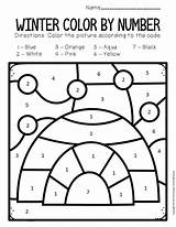 Winter Number Preschool Color Worksheets Igloo Worksheet Animals Letter Numbers Comment Leave Activities Learning sketch template