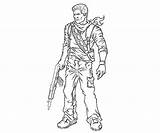 Uncharted Pages Coloring Printable sketch template