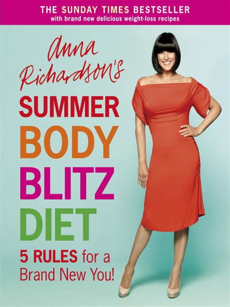 Anna Richardson S Summer Body Blitz Diet Ebook By Anna