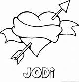 Jodi sketch template