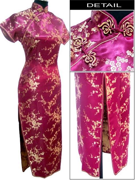 buy pink chinese traditional dress sexy women satin