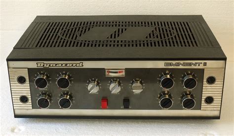 Dynacord Eminent Ii 70s Vintage 80 Watt Amp El34 Power