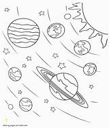 Space Coloring Pages Outer Printable Divyajanani sketch template