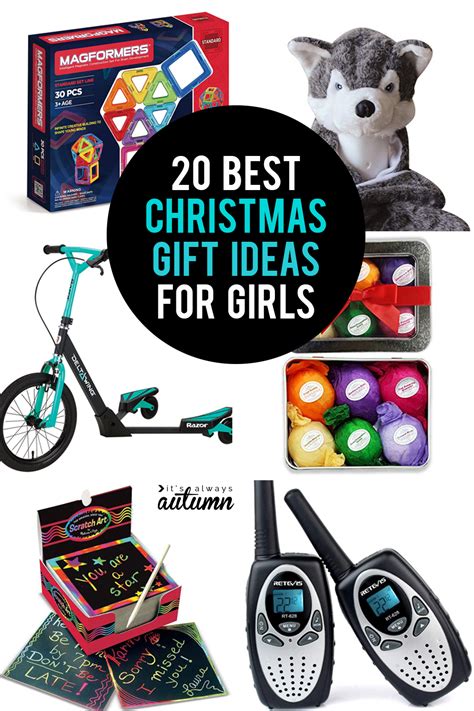 christmas gifts  girls   autumn