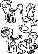 Discord Coloring Pages Zecora Queen Points Each Getcolorings Wecoloringpage sketch template