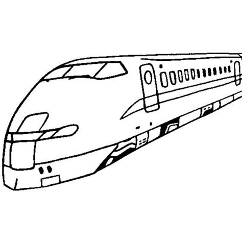 high speed train  passanger coloring page color luna