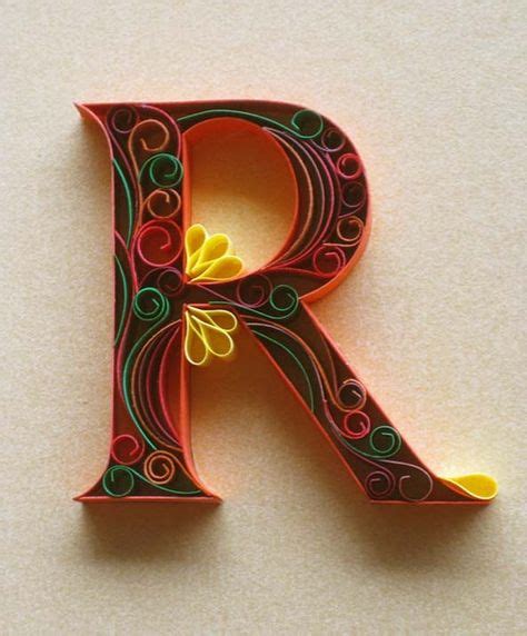 quilled letters images quilling quilling letters creativity