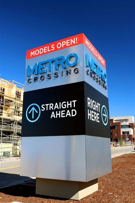 metro crossing sign  home signs crossing sign metro