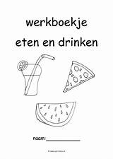 Eten Drinken Juf Thema Werkboekjes Milou Werkboekje Voeding Knutselen Koken Oefeningen Met Kiezen sketch template