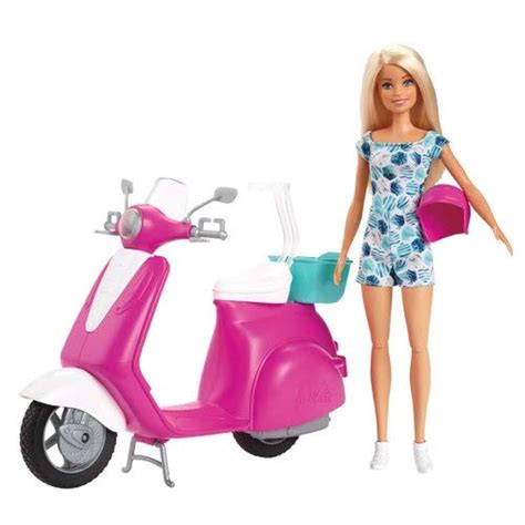 barbie doll scooter playset gbk walmartcom