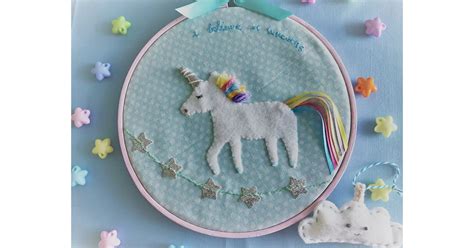 i believe in unicorns embroidery hoop 53 unicorn embroidery hoops