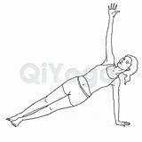 Plank Drawing Side Pose Getdrawings sketch template