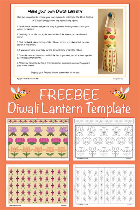 diwali lantern template    part