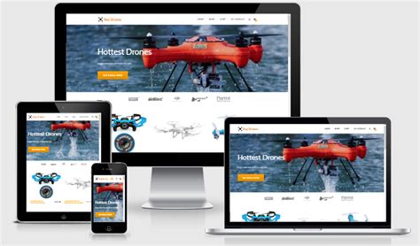 flying drones website  domain  hosting  traffic   seoclerks