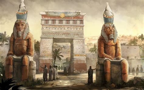 Artistic Egyptian Hd Wallpaper Background Image 1920x1200