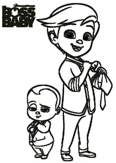 boss baby coloring pages coloring pages
