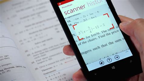 photomath   phones camera  scan  solve math problems