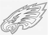 Eagles Philadelphia Logo Vector Svg Outline Coloring Pages Transparent Result Pngkey Clipart Vectorified sketch template
