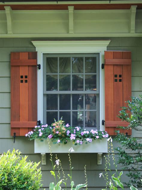 craftsman shutters houzz