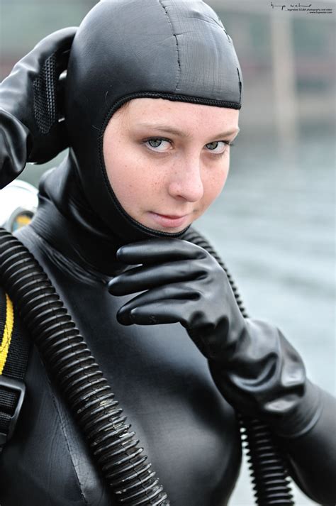 pin by shane l on hapwater scuba girl wetsuit girl