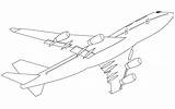 A380 Airbus Printen Vliegtuig Boeing Aerei sketch template