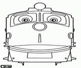 Chuggington Wilson Locomotive Coloring Pages sketch template