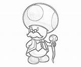 Toadsworth Character Coloring Pages Cute Another Jozztweet sketch template