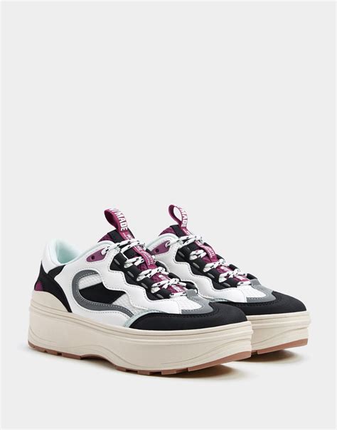 multi piece platform trainers discover     items  bershka   products
