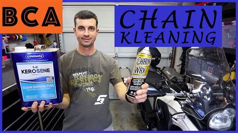 clean  motorcycle chain youtube