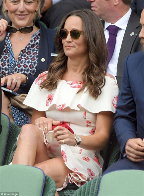 pippa middleton suffers a wardrobe malfunction in the royal box at