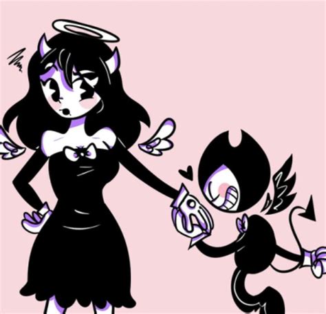 Bendy X Alice• ° Bendy And The Ink Machine Amino