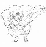 Naruto Uzumaki Rasengan Colorir sketch template