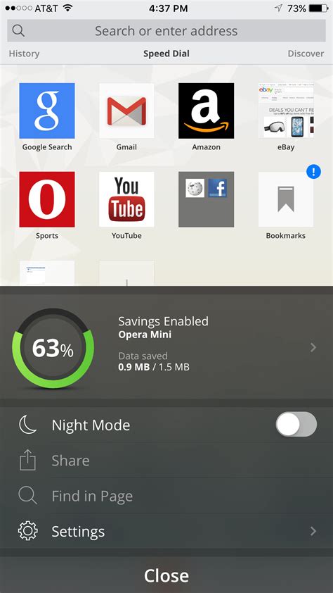 how to use opera mini for ipad iphone and ipod touch