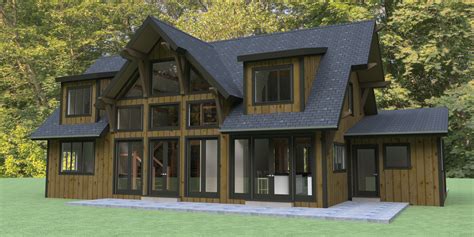 hybrid timber frame house plans archives mywoodhomecom
